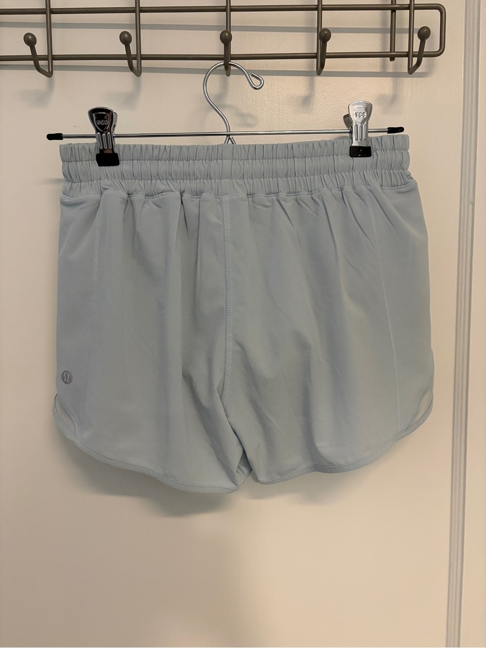 Lululemon Hotty Hot Low Rise Blue Shorts - Picture 2 of 4
